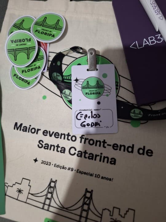 Capa: Aquele com o maior evento front-end de Santa Catarina
